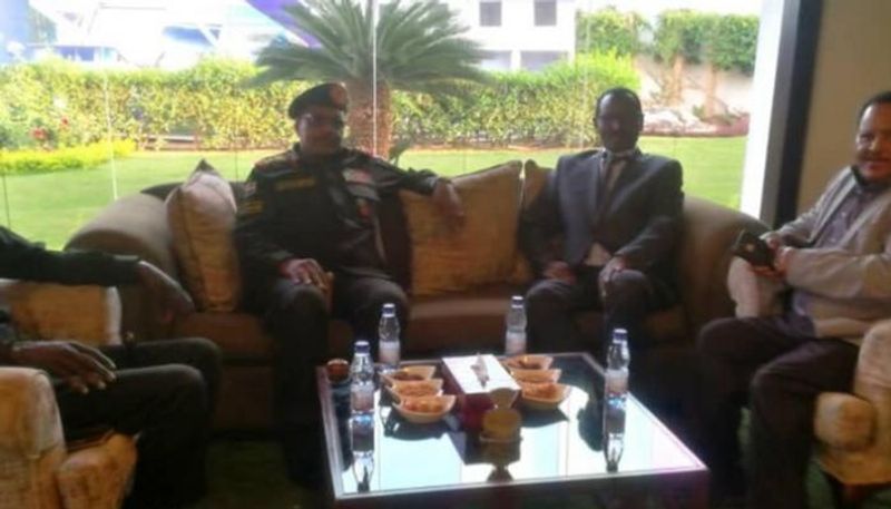 جانب من لقاء رئيس هيئة الأركان السودانية ونظيره الإثيوبي