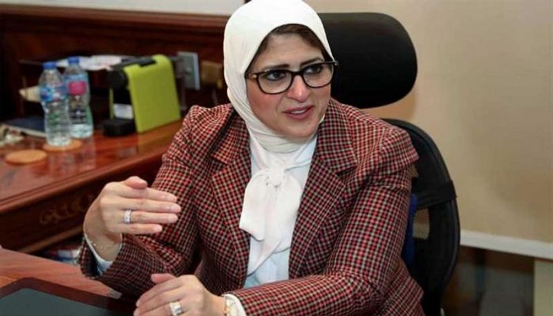 الدكتورة هالة زايد وزيرة الصحة المصرية