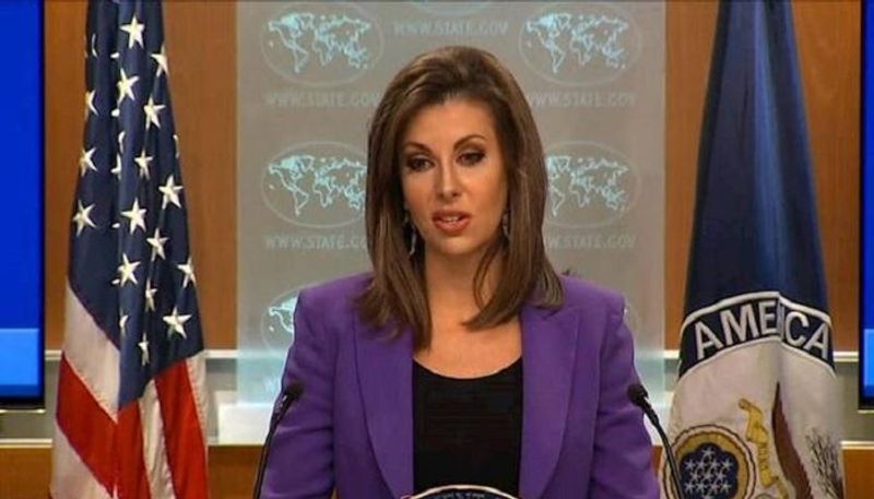 المتحدثة باسم وزارة الخارجية الأمريكية مورغان أورتاغوس