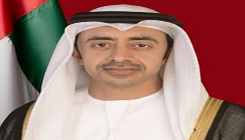 الشيخ عبدالله بن زايد آل نهيان وزير الخارجية والتعاون الدولي الإماراتي