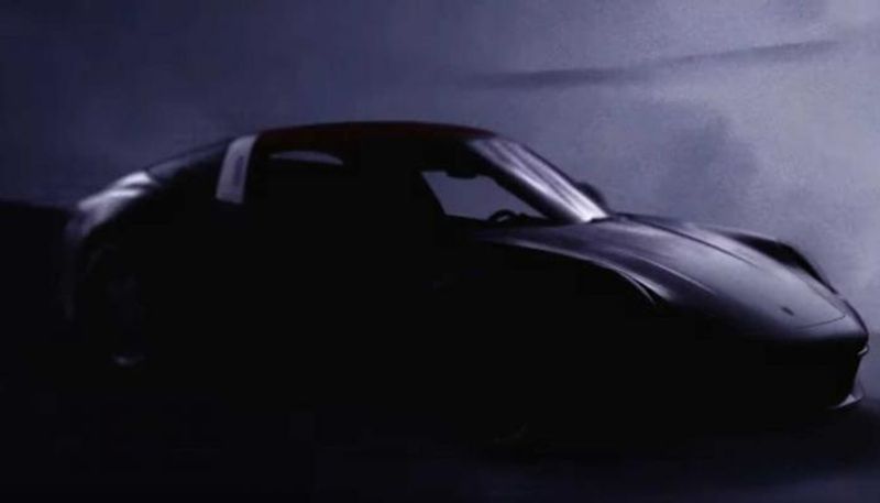 الصورة التشويقية لبورش 911 Targa