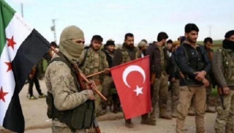 مرتزقة سوريون موالون لأردوغان