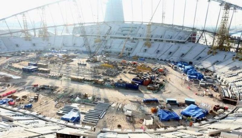 أحد ملاعب مونديال قطر