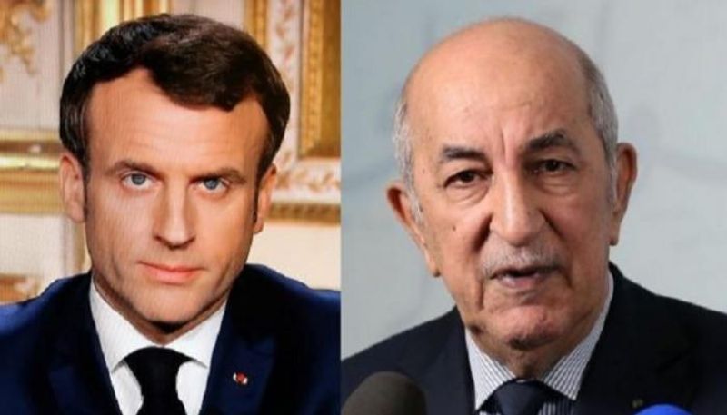الرئيسان الجزائري والفرنسي