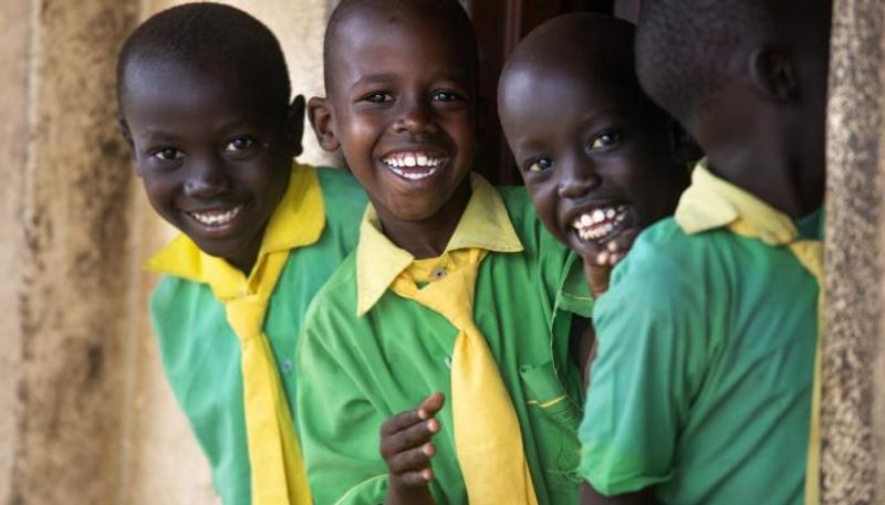 تلاميذ بإحدى مدارس جنوب السودان - أرشيفية
