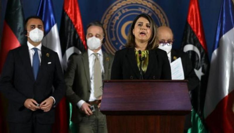 وزيرة الخارجية الليبية نجلاء المنقوش