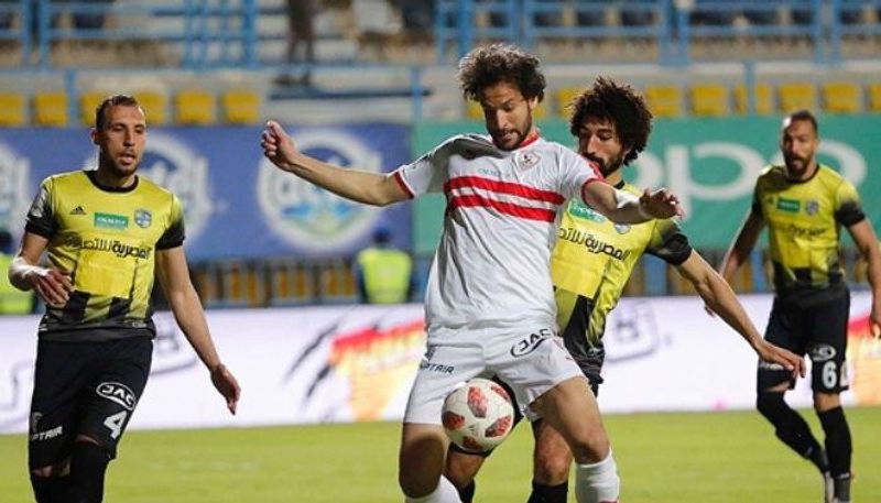 الزمالك ضد المقاولون العرب