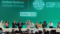 جانب من ختام فعاليات COP28 