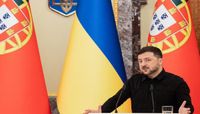 الرئيس الأوكراني فولوديمير زيلينسكي