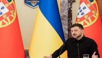 الرئيس الأوكراني فولوديمير زيلينسكي