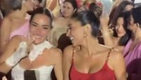 دينا الشربيني ترقص في زفاف أمينة خليل 