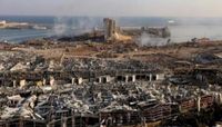 آثار انفجار مرفأ بيروت