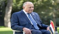 سامح شكري وزير خارجية مصر السابق