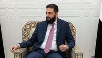 الرئيس السوري أحمد الشرع