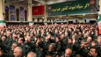 تجمع سابق لعناصر الحرس الثوري