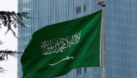 علم السعودية 